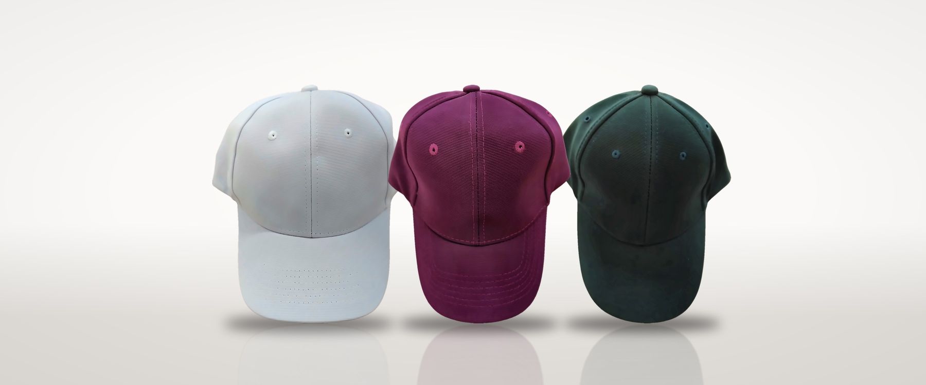Sport caps in 8 colours