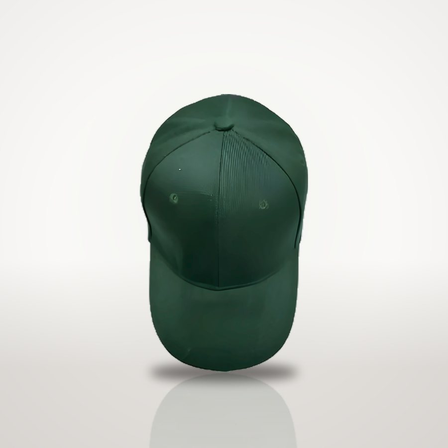 Bottle Green everyday cap, front view