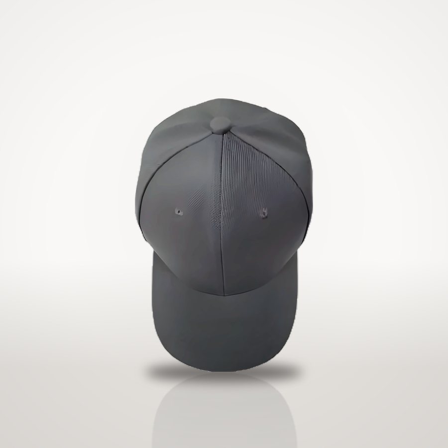 Grey everyday cap, front view
