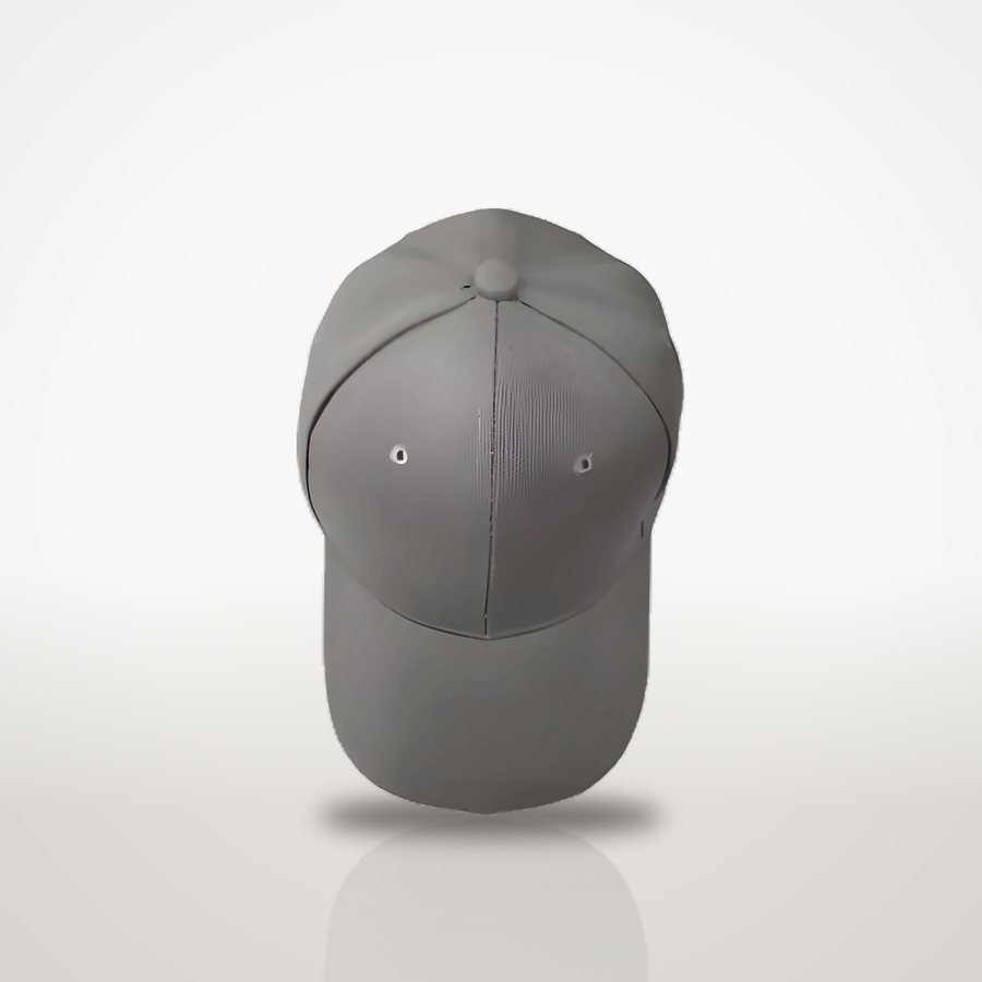 Light Grey everyday cap, front view