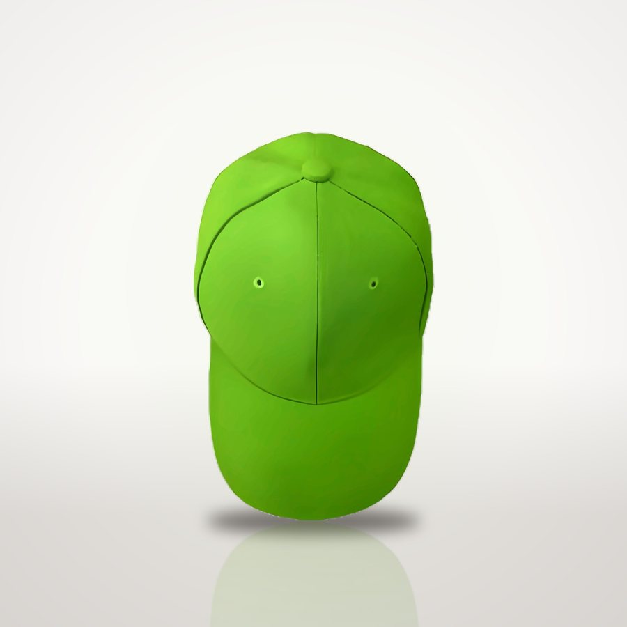 Lime everyday cap, front view