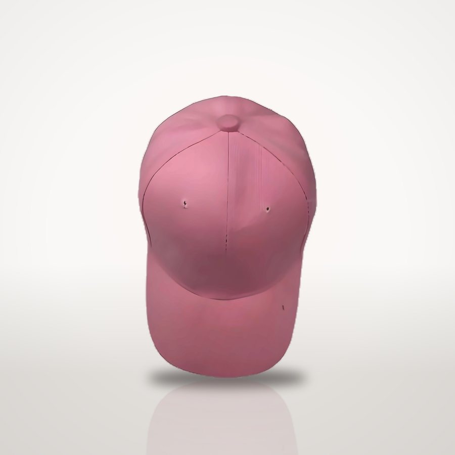 Pink everyday cap, front view