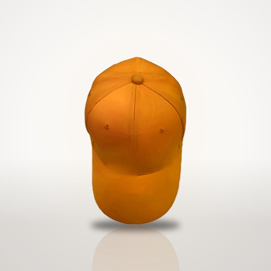 Yellow everyday cap, front view
