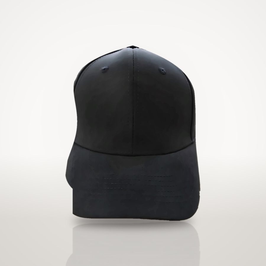 Navy performance cap, front view