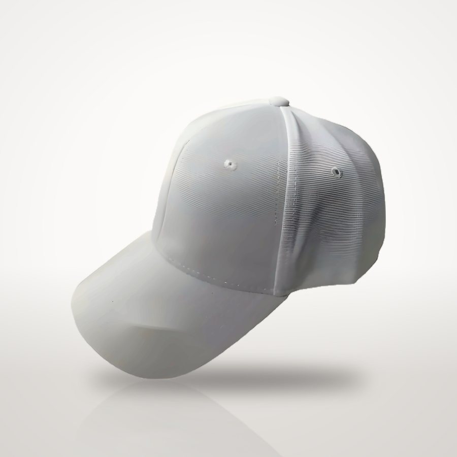 White sport cap, front view