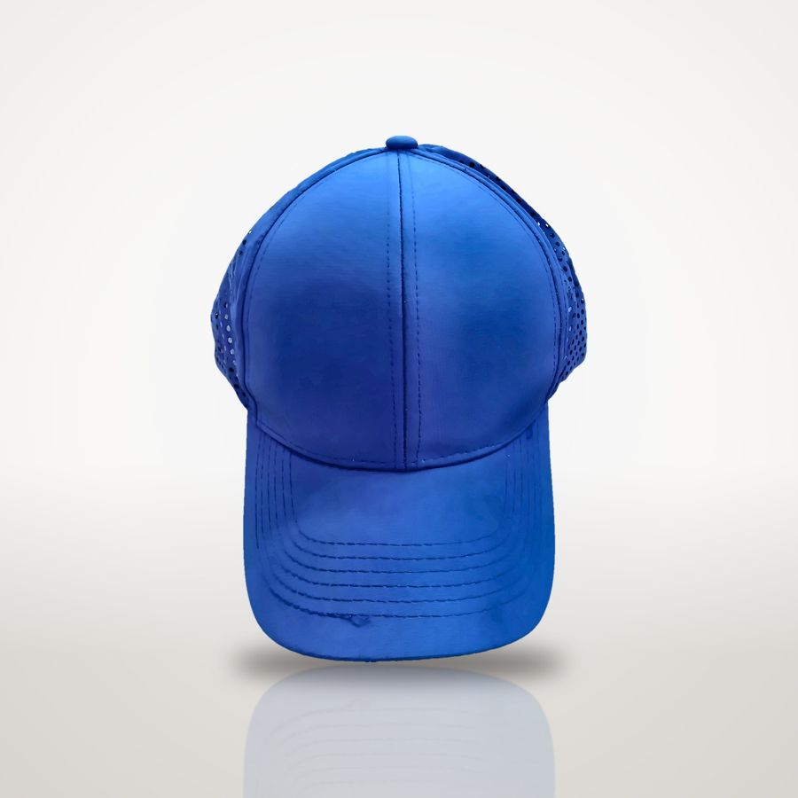 Royal 6-panel vented cap, front view